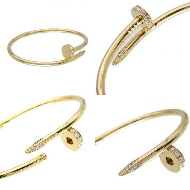 Cartier ブレスレット K18イエロの通販 by 株式会社LIFE TIME ラクマ店's shop|カルティエならラクマ - カルティエ ジュスト アン クル 定番国産