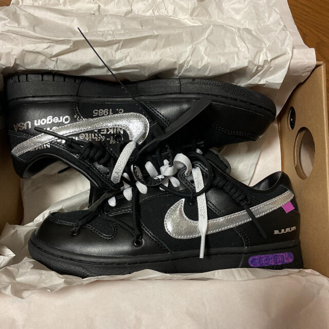 NIKE - OFF-WHITE × NIKE DUNK LOW 1 OF 50 LOT 5