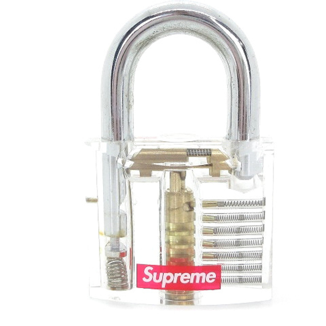 Supreme(シュプリーム)のシュプリーム Transparent Lock Clear 鍵南京錠 クリア エンタメ/ホビーのコレクション(その他)の商品写真