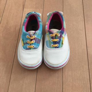 バンズ★VANSのスニーカー★スリッポン17センチ(スリッポン)