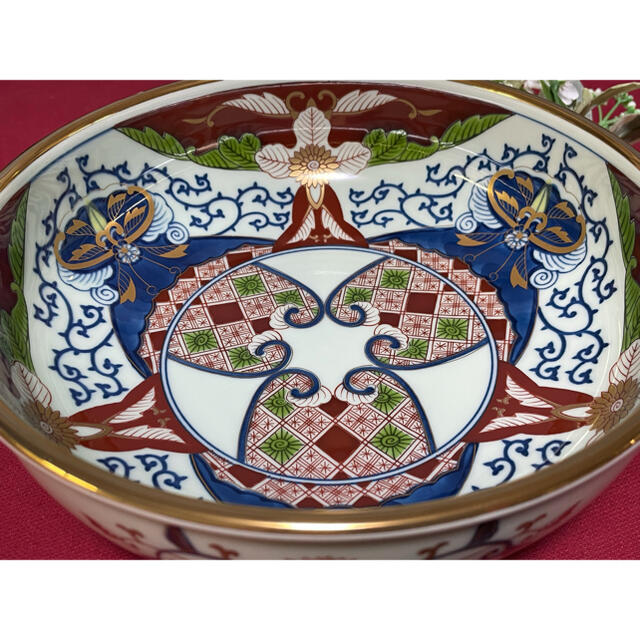 SALE/91%OFF】 賞美堂 其泉 古伊万里見込地紋 鉢 盛鉢
