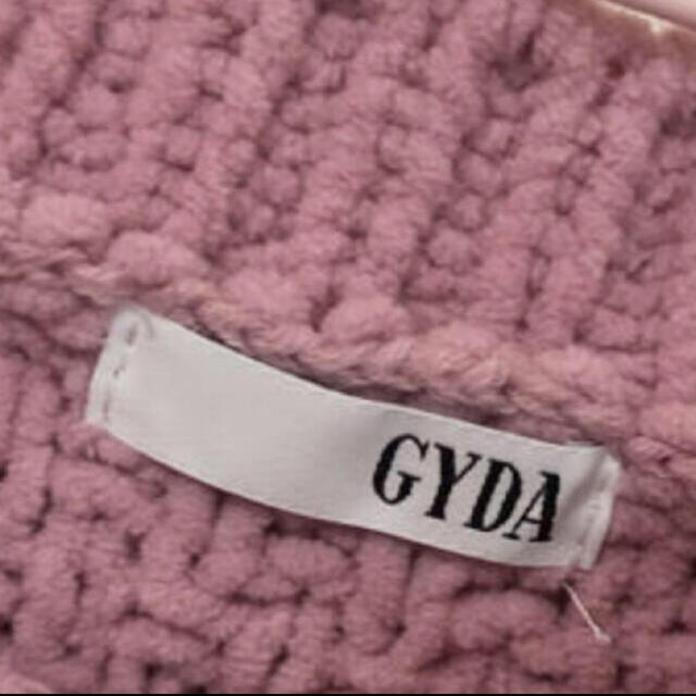 GYDA(ジェイダ)のGYDA ニット　ピンク　 レディースのトップス(ニット/セーター)の商品写真