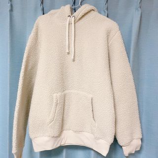 ギャップ(GAP)のGAP ボアパーカー　ホワイト(パーカー)