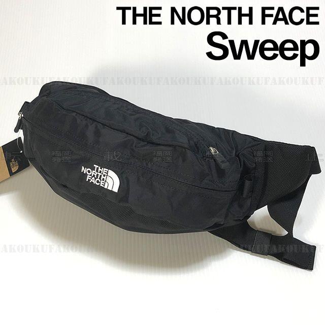 THE NORTH FACE(ザノースフェイス)の ザ ノースフェイス スウィープ ブラック ウエストポーチ レディースのバッグ(ボディバッグ/ウエストポーチ)の商品写真