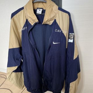 80s NIKE　ナイキ　トラックジャケット　黒×ティファニーブルー　メンズ