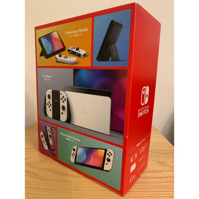Nintendo Switch(ニンテンドースイッチ)のNintendo Switch 有機ELモデル ホワイト ニンテンドースイッチ エンタメ/ホビーのゲームソフト/ゲーム機本体(家庭用ゲーム機本体)の商品写真