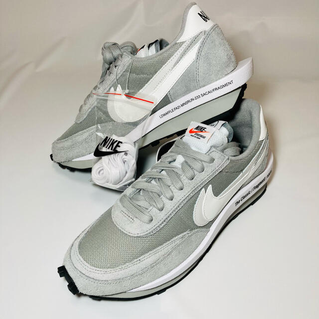 NIKE(ナイキ)のFRAGMENT × SACAI NIKE LD WAFFLE GREY 28 メンズの靴/シューズ(スニーカー)の商品写真