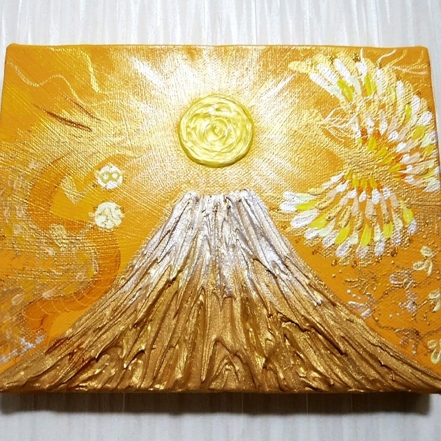風水最強黄金絵画*昇龍神鳳凰日の出金富士 ∞ 金運梵字 金運 風水最強黄金絵画*昇龍神鳳凰日の出金富士 ∞ 金運梵字 金運
