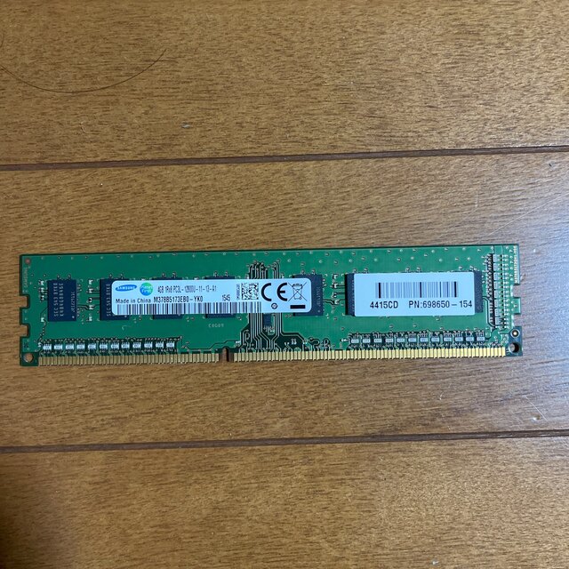 専用:PC3-12800(DDR3-1600) 8GB×2 1