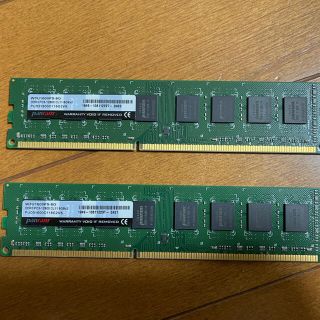 専用:PC3-12800(DDR3-1600) 8GB×2(PCパーツ)