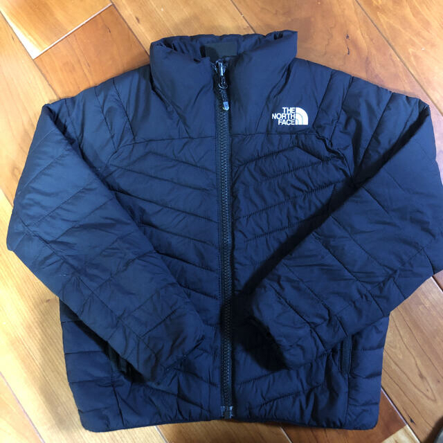 THE NORTH FACE(ザノースフェイス)のノースフェイス　サンダージャケット　ダウン　110 キッズ/ベビー/マタニティのキッズ服男の子用(90cm~)(ジャケット/上着)の商品写真