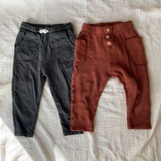 ZARA BABY スウェット　リブ　パンツ 92センチ(パンツ/スパッツ)