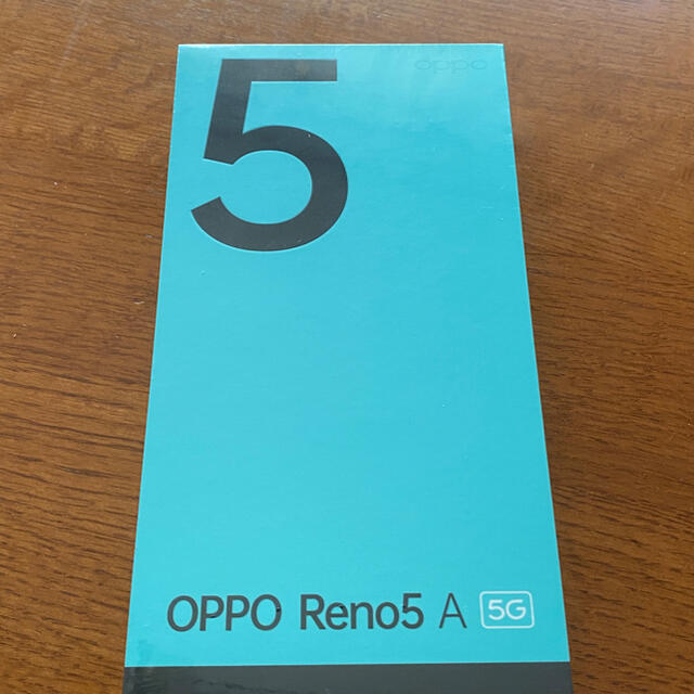 新品未開封　OPPO Reno 5A 5G シルバーブラック