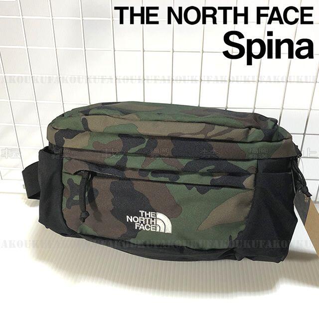 新品ノースフェイス THE NORTH FACE ウエストバック スピナ 迷彩