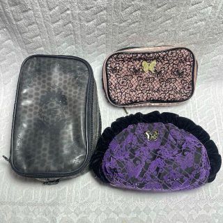 アナスイ(ANNA SUI)のアナスイ コスメ ポーチ ３点セット(ポーチ)