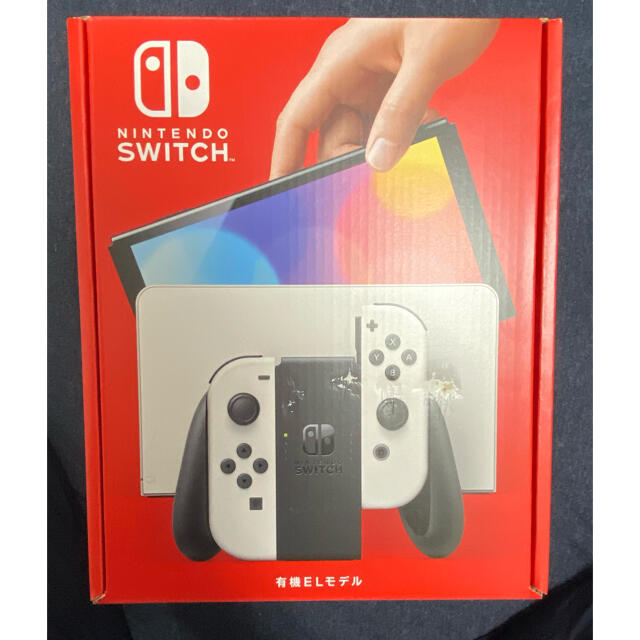 ゲームソフト/ゲーム機本体Nintendo switch 有機EL型　ホワイト