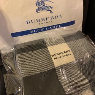 バーバリーブルーレーベル(BURBERRY BLUE LABEL)の値下げセール⭐️BURBERRY BLUE LAVELストール今時期に大活躍♪(マフラー/ショール)