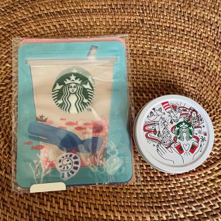 スターバックスコーヒー(Starbucks Coffee)のスターバックス　ジッパーバックとマスキングテープ(テープ/マスキングテープ)