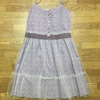 ジルスチュアート(JILLSTUART)の新品☆ジルスチュアートリバティワンピース(ミニワンピース)