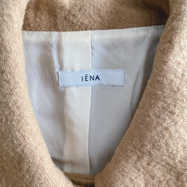 IENA(イエナ)のIENA イエナ　Pコート　ベージュ　レディース　秋冬　ショート丈　アウター レディースのジャケット/アウター(ピーコート)の商品写真