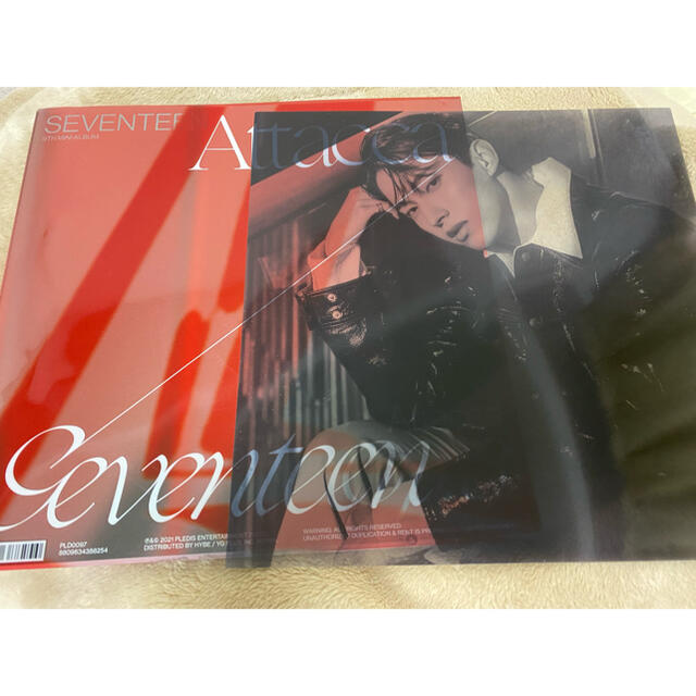 SEVENTEEN(セブンティーン)のSEVENTEEN Attacca Op.3 全員、レイヤードカード エンタメ/ホビーのCD(K-POP/アジア)の商品写真