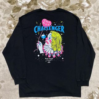 エフティーシー(FTC)のCHALLENGER チャレンジャー　END WAR ピエロ　ロンt XL 黒(Tシャツ/カットソー(七分/長袖))