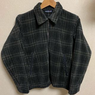 パタゴニア(patagonia)の97年製 USA製 Patagonia ウルトラプラッシュ フリース ブラック(ブルゾン)