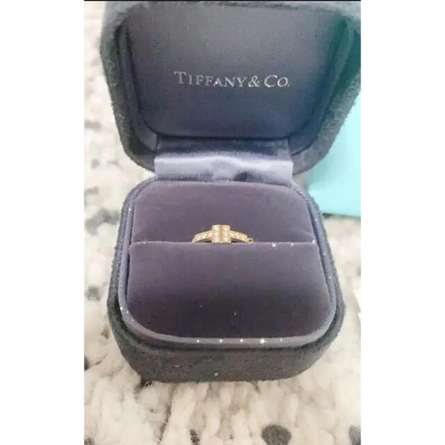 Tiffany Tダイアモンドチェーンリング