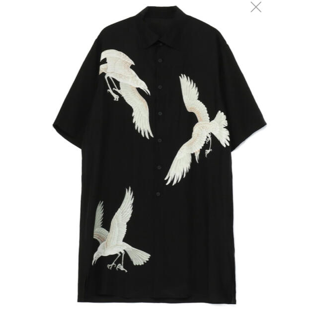 yohji yamamoto 21AW カラスシャツ 新品　本日限定