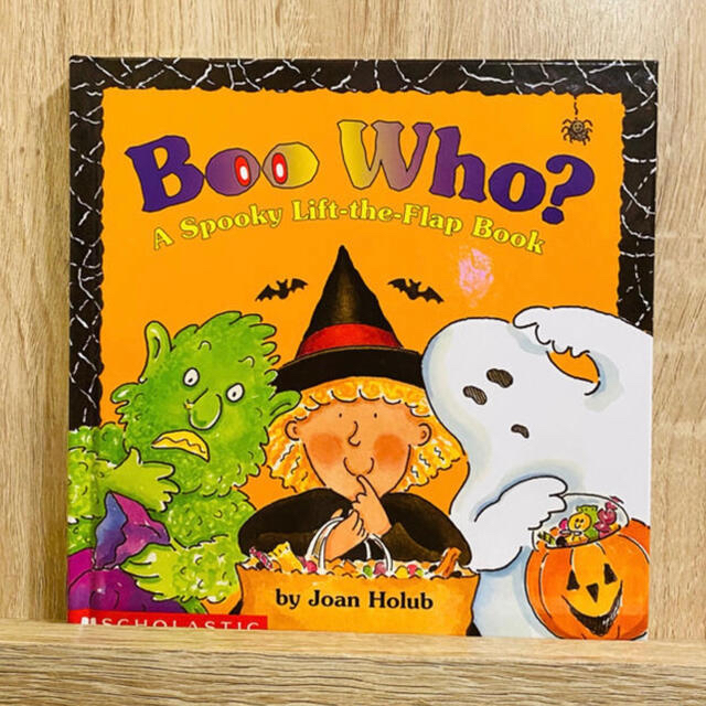 英語絵本　キッズ洋書　しかけ絵本　HALLOWEENハロウィン　Boo Who? エンタメ/ホビーの本(絵本/児童書)の商品写真