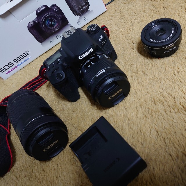 Canon eos9000dオールクロス45点手ぶれ補正