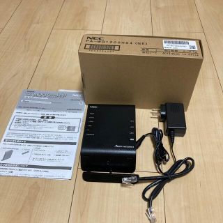 エヌイーシー(NEC)のNEC Wi-Fiルーター　Aterm PA-WG1200HS4(PC周辺機器)