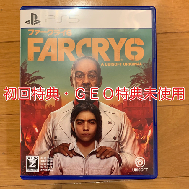 初回特典・ＧＥＯ特典未使用 ファークライ6 PS5 - 家庭用ゲームソフト