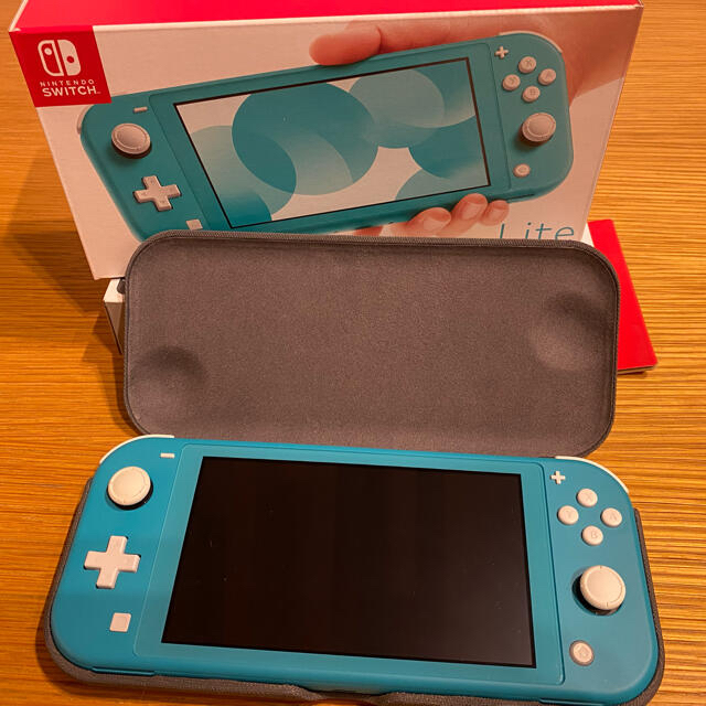 Nintendo Switch  Lite ターコイズ　ケース付き