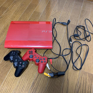 プレイステーション3(PlayStation3)のPS3本体　コード　コントローラー2つ(箱なし)(家庭用ゲーム機本体)