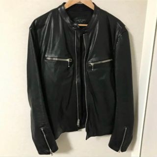 ラグアンドボーン(Rag & Bone)の【最終値下げ】rag&born(ラグ&ボーン)ライダース レザージャケット(ライダースジャケット)