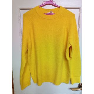 ザラ(ZARA)のエイチアンドエムきれいなイエロー💛ニットMサイズ(ニット/セーター)