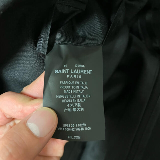 サンローランパリ　セットアップ　スーツ　サイズ44 新品未使用