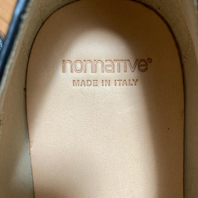 nonnative(ノンネイティブ)のCLERK PLAIN TOE SHOES COW LEATHER 44 メンズの靴/シューズ(ドレス/ビジネス)の商品写真