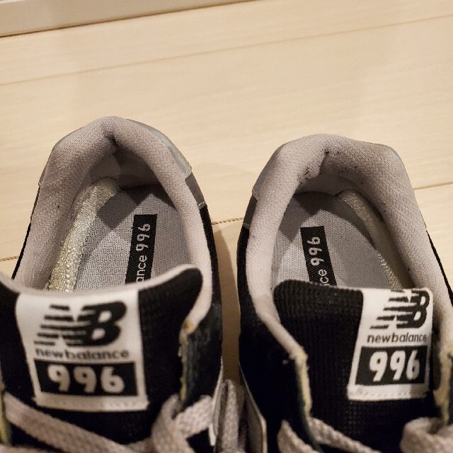 New Balance(ニューバランス)の【美品】NEW BALANCE 996 26cm CM996BP　ブラック メンズの靴/シューズ(スニーカー)の商品写真