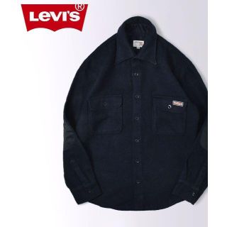 リーバイス(Levi's)のLEVI'S リーバイス メルトンウール混 シャツ S(シャツ)