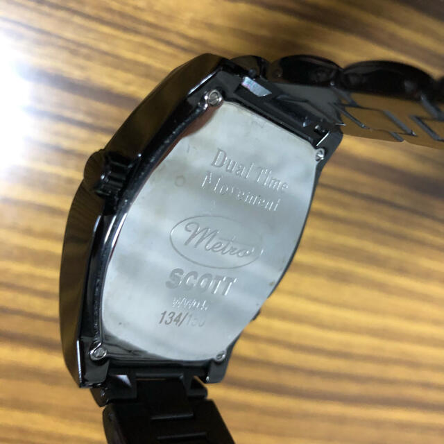 Metro Scott デュアルタイム 腕時計 WW047 未使用展示品 メンズの時計(腕時計(アナログ))の商品写真