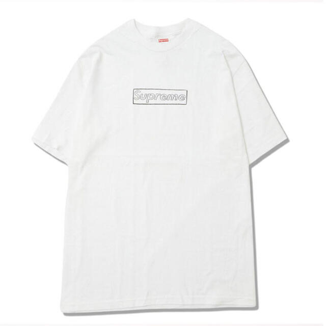 supreme KAWS Chalk Logo Tee