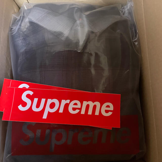 Supreme(シュプリーム)のsupreme Hooded Flannel ZipShirt Black L メンズのトップス(シャツ)の商品写真