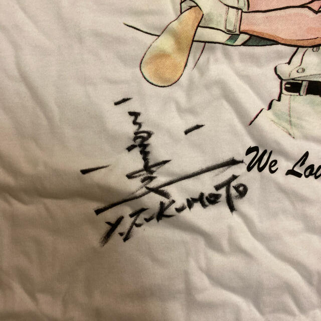 MIZUNO - ドカベンTシャツ 福本豊さんサイン入りの通販 by あき MIZUNO - ドカベンTシャツ 福本豊さんサイン入りの通販 by あき