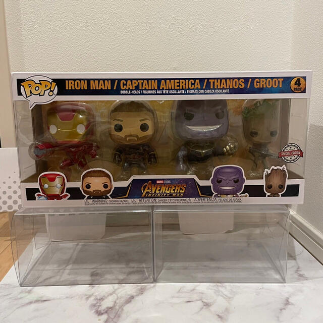 FUNKO POP! アベンジャーズ　インフィニティ・ウォー　4パックセット限定