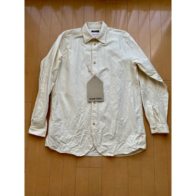 FRANKLEDERの■新品■ FRANK LEDER フランクリーダー プレーン ベッドリネンシャツ