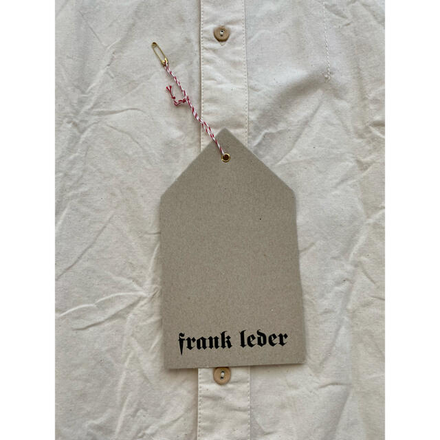 ■新品■ FRANK LEDER フランクリーダー プレーン ベッドリネンシャツ 1