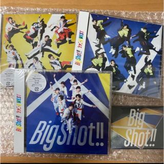 ジャニーズウエスト(ジャニーズWEST)のBig Shot! 通常盤、初回盤A、B 特典付き(アイドル)