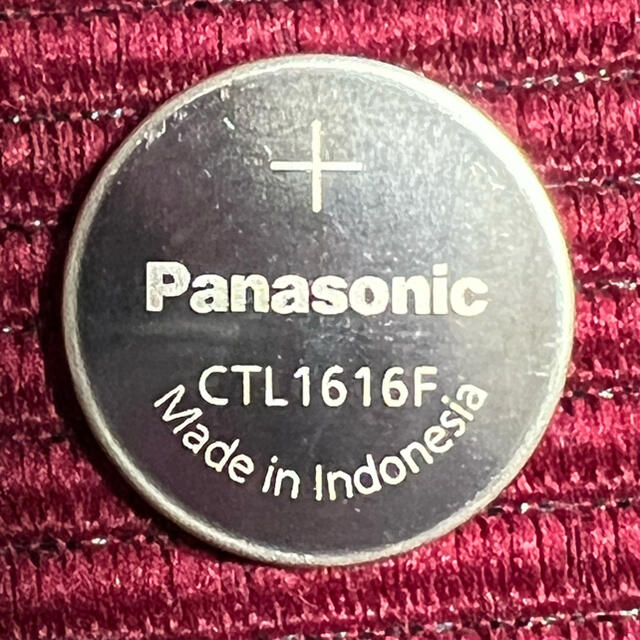 Panasonic(パナソニック)のパナソニック CTL1616 二次電池 カシオ対応 メンズの時計(腕時計(デジタル))の商品写真
